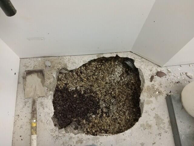 LArge hole