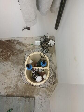 Pumps are installed