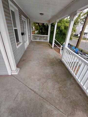 Concrete Porch