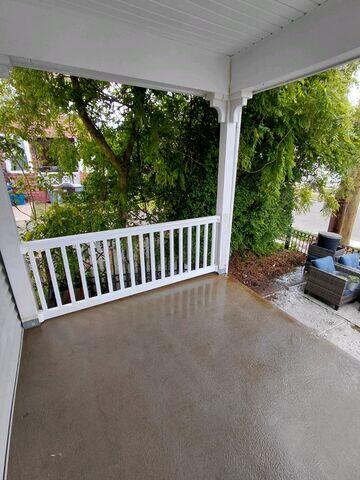 Concrete Porch