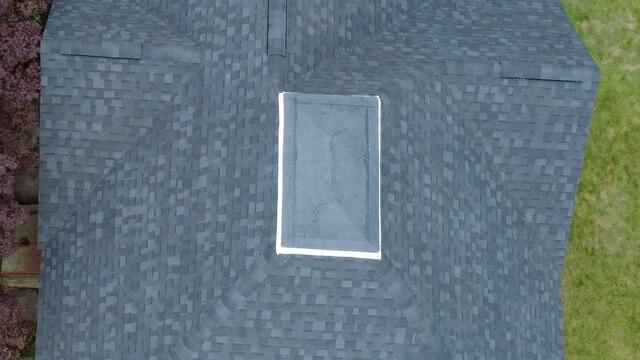 New Low-Sloping Roof Section