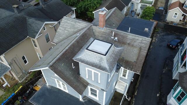 Before: Solar Panels Removed