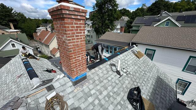 Ridge Vent Is Installed