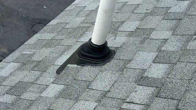 New Pipe Boots Are Installed