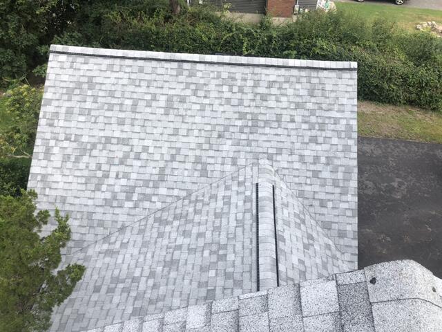 The Completed Shingle Roof