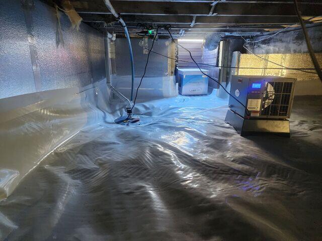 Sump Pump & Dehumidifier