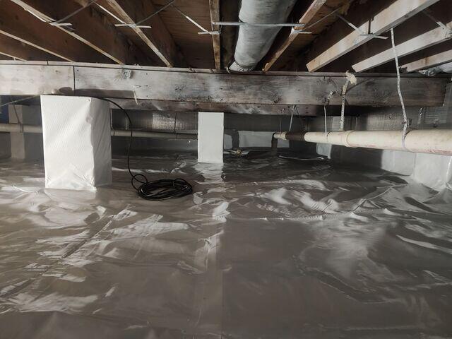 Treated Crawl Space