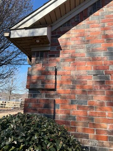 Exterior Brick Separation