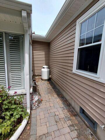 Pavers after cleaning