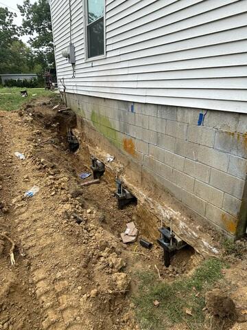 Settling Foundation in Morning View, KY