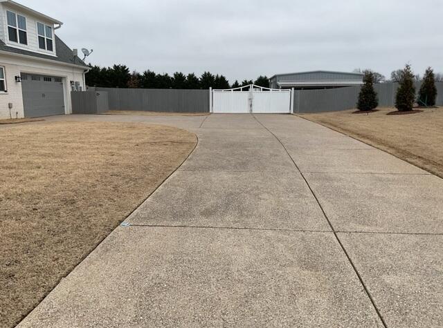 Driveway Before