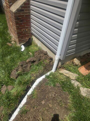 Laying the Trench Drain
