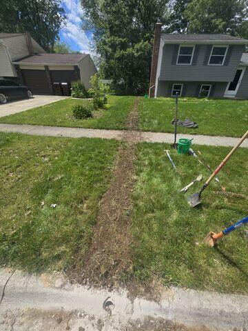 Finished Downspout Extension
