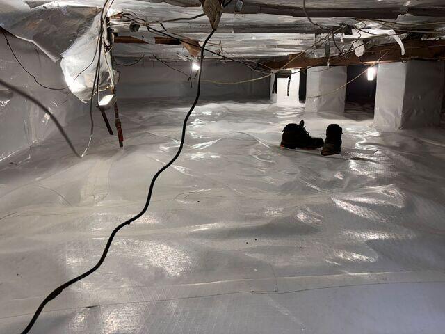 Encapsulated Crawl Space