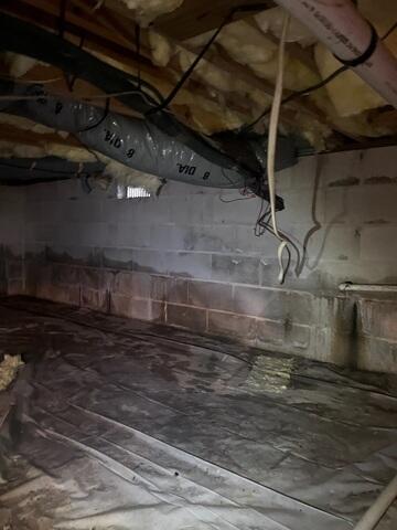 Wet Crawl Space