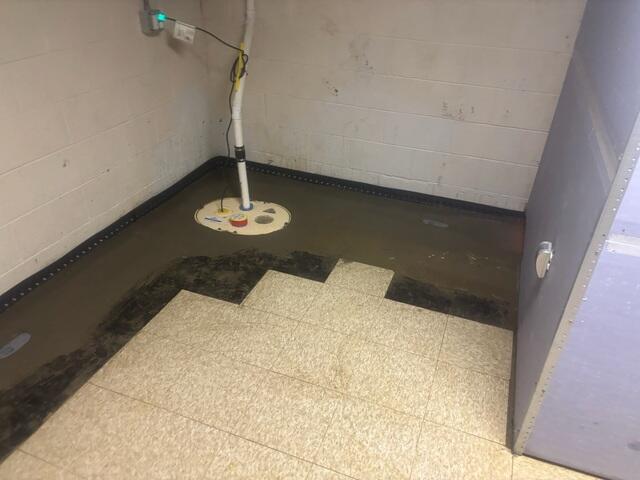 Clean, Finished Waterproofing System