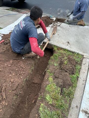 Discharge Line Installation