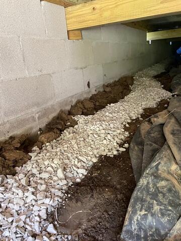Crawl Space Waterproofing in Burkesville, KY