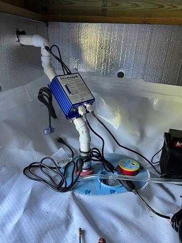 Sump Pump Install in Burkesville, KY