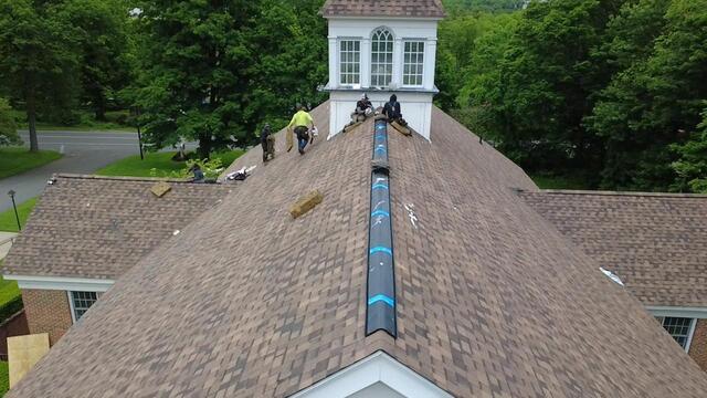 Ridge Vent Is Installed