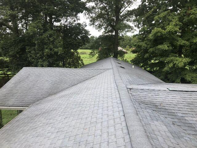 Before Roof Replacement in Melbourne, KY