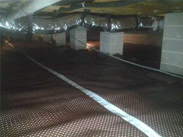 Crawl Space Drainage Matting