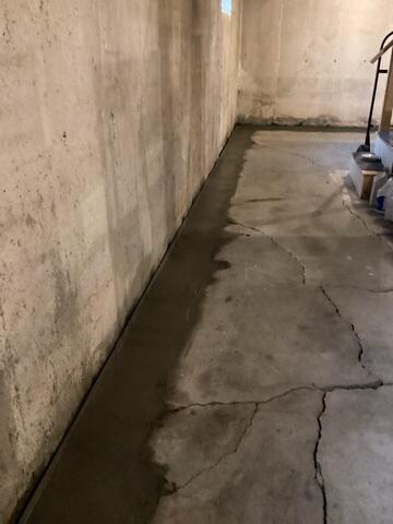 WaterGuard Concreted in Foundation Floor