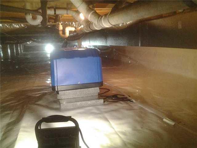 The SaniDry Dehumidifier in Beachwood