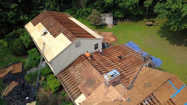 New Plywood Is Installed