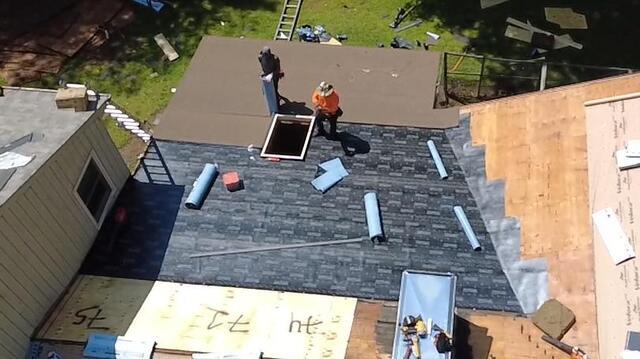 SBS Roofing System Is Installed