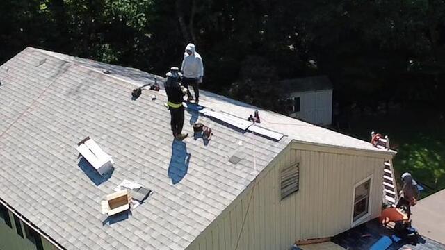 Ridge Vent Is Installed
