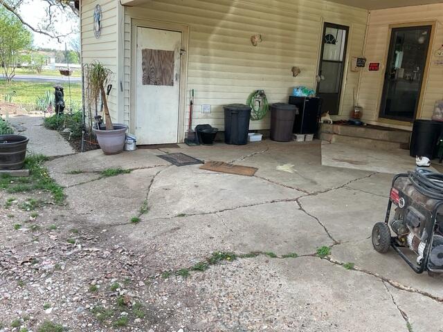 Concrete Cracked and Sinking