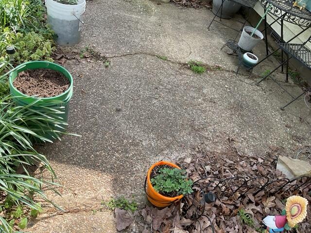 Concrete Patio Cracking