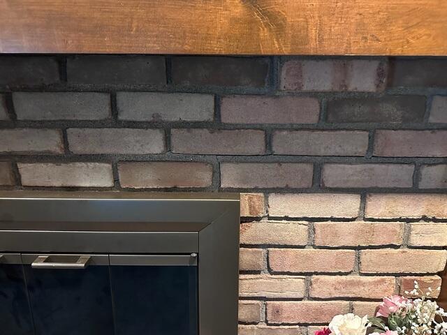 Fireplace Separation