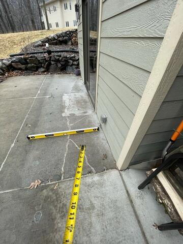 Measuring Slope Near Foundation