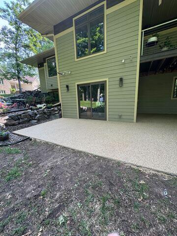 Transformed Patio with Better Drainage and Curb Appeal