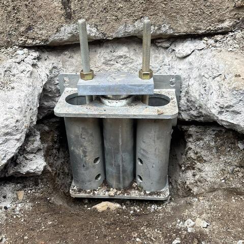 Installing the Push Piers