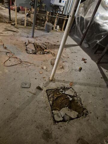 SmartJack Footing Concrete and Soil Removal