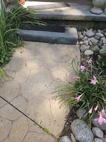 Collapsing Concrete Stairs