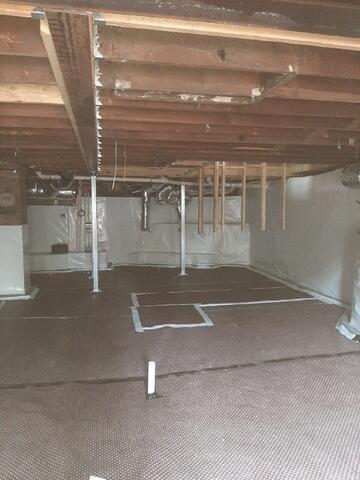 Clean Space installation and Drainage Matting