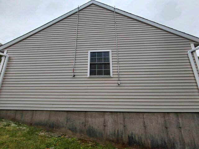 Vinyl Siding after cleaning