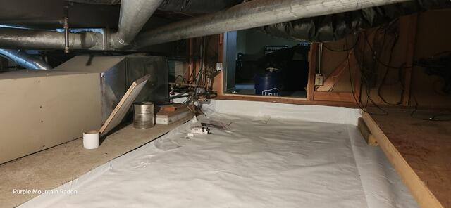Crawlspace - After encapsulation.