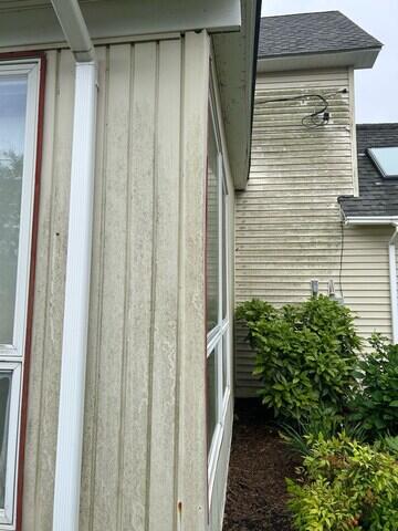 Prior to Soft Washing