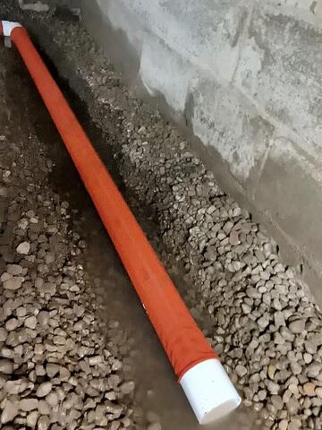 SmartPipe Redirects Crawl Space Water