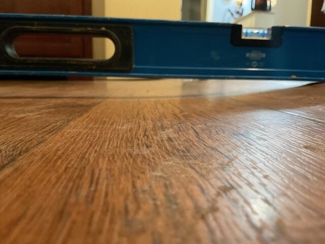 Severe Floor Sagging