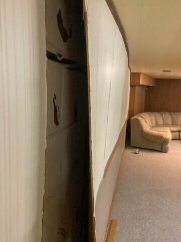 Before Wall Reinforcement