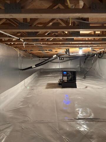 Encapsulated Crawl Space
