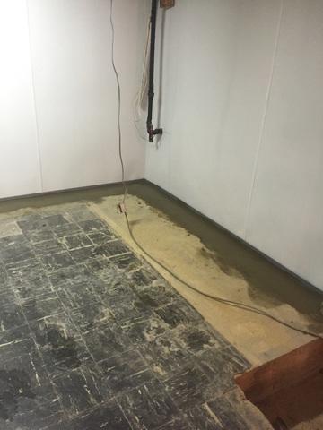 Brightwall in corner