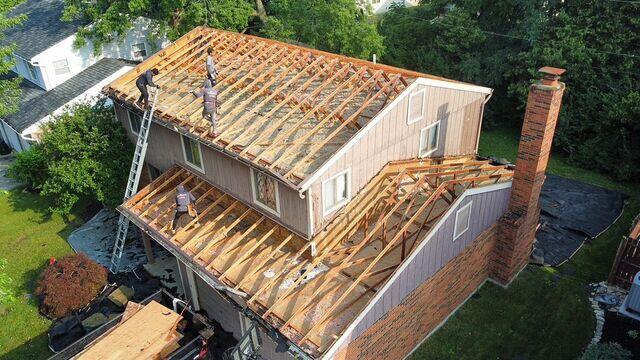 Roof Structure Repair in Aurora, IN