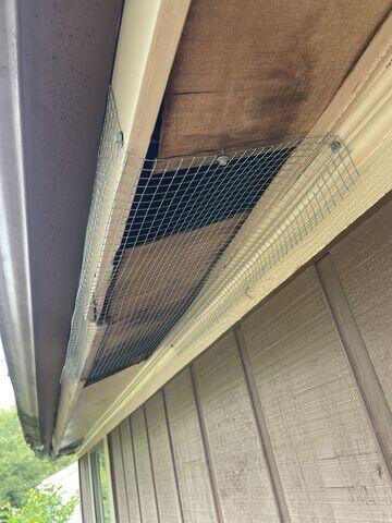 Damaged Soffit in Aurora, IN